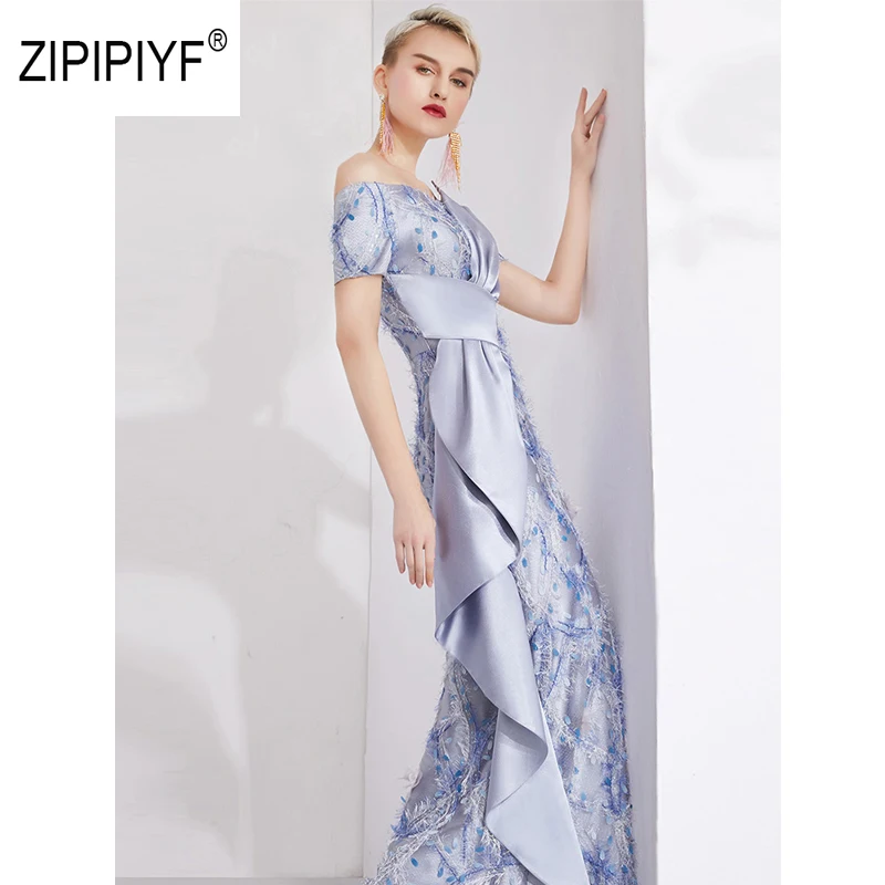 Original Zipipiyf Women Elegant Party Dress Patchwork Tassel Sequin Off The Shoulder high Slit Dress Sexy Dress Robe Femme AB270
Original Zipipiyf Women Elegant Party Dress Patchwork Tassel Sequin Off The Shoulder high Slit Dress Sexy Dress Robe Femme AB270