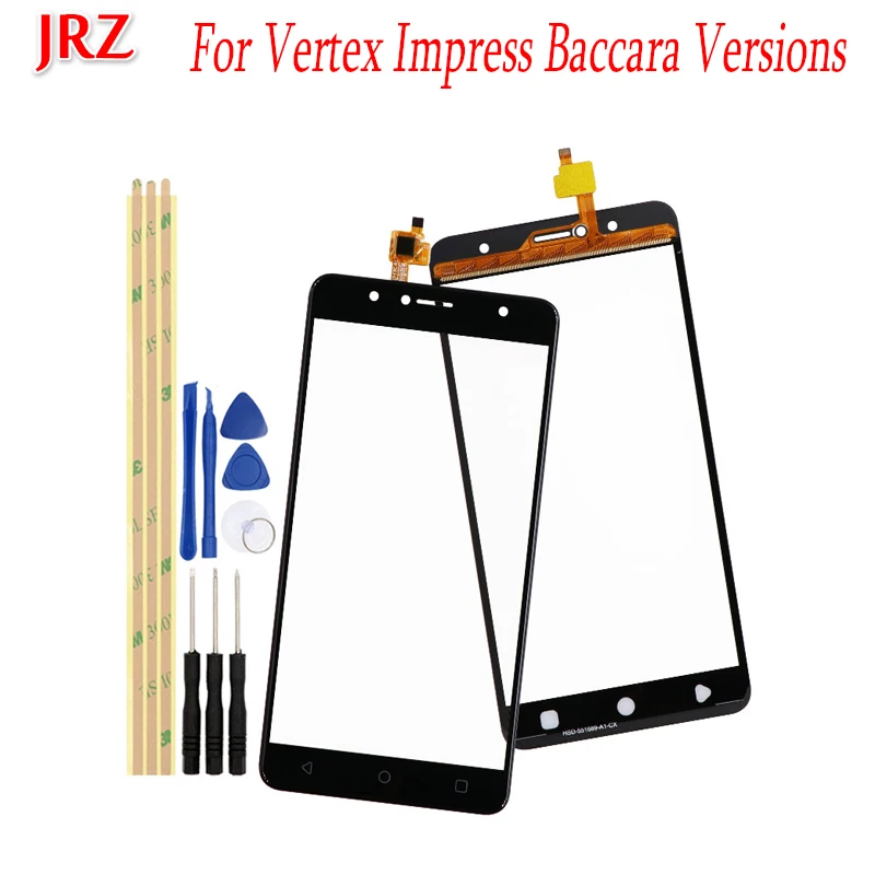5.5 inch For Vertex Impress Baccara Versions Touch Panel Sensor Digitizer Replacement Touch Screen Front Glass Lens with Tools
5.5 inch For Vertex Impress Baccara Versions Touch Panel Sensor Digitizer Replacement Touch Screen Front Glass Lens with Tools