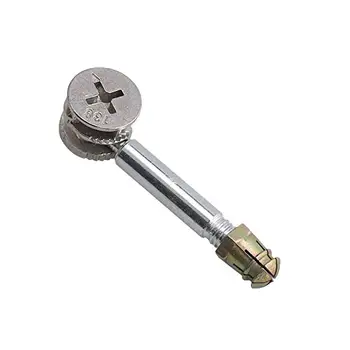 Silver Zinc Alloy Furniture Cabinet Fixing Screws Locking Bolt Cam Nut Fitting with Wood Dowels Set of 40
Silver Zinc Alloy Furniture Cabinet Fixing Screws Locking Bolt Cam Nut Fitting with Wood Dowels Set of 40