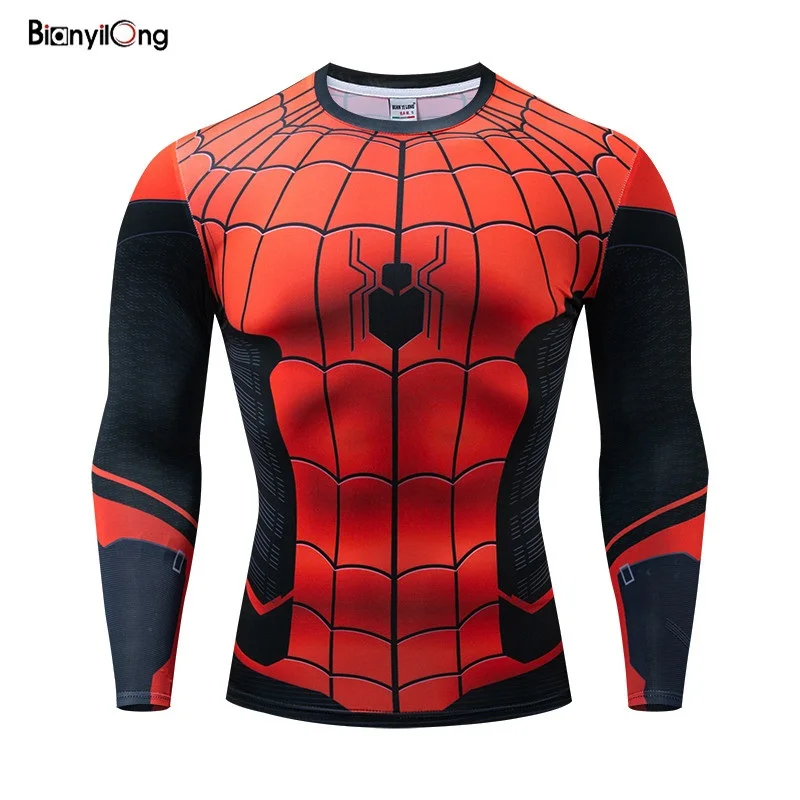 Spider Man Far From Home 3D Printed T shirts Men Raglan Sleeve Compression Shirts 2019 Long Sleeve Tops Male Cosplay Costume 
Spider Man Far From Home 3D Printed T shirts Men Raglan Sleeve Compression Shirts 2019 Long Sleeve Tops Male Cosplay Costume