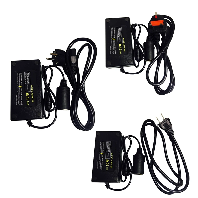 Home Power Converter 220V Input 12V Output Car Cigarette Lighter Socket Car Vacuum Cleaner Refrigerator Adapter
Home Power Converter 220V Input 12V Output Car Cigarette Lighter Socket Car Vacuum Cleaner Refrigerator Adapter