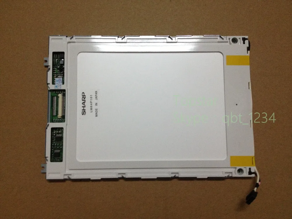 Original 7.2 inch LCD Panel LM64P101R 7.4-INCH LCD PANEL 640*480 for Injection molding machine
Original 7.2 inch LCD Panel LM64P101R 7.4-INCH LCD PANEL 640*480 for Injection molding machine