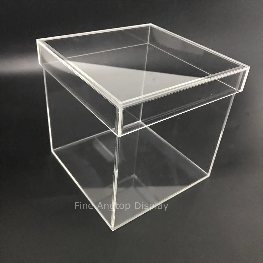 15x15x15cm Plastic Acrylic Square Container Box with Removable Lid Clear Jewelry Gift Packaging Box
15x15x15cm Plastic Acrylic Square Container Box with Removable Lid Clear Jewelry Gift Packaging Box