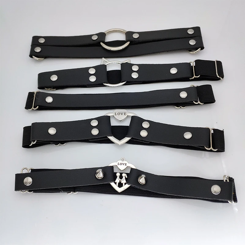 Kitten head leather Leg animal chain Sexy Punk love leg garter sock Harness Adjustable Bondage cosplay goth Foot ring Anklet
Kitten head leather Leg animal chain Sexy Punk love leg garter sock Harness Adjustable Bondage cosplay goth Foot ring Anklet