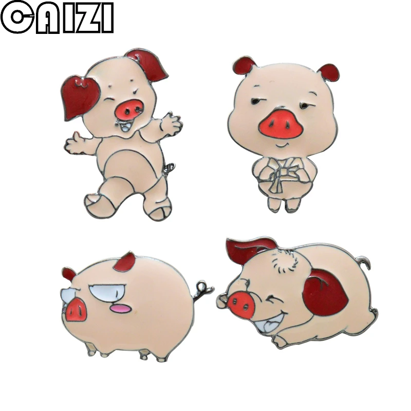 1 Set/4 Pcs New Cute Pig Brooches for Women Animal Enamel Pin sets Broshes Fashion Wedding Jewelry Accessories Party Gifts
1 Set/4 Pcs New Cute Pig Brooches for Women Animal Enamel Pin sets Broshes Fashion Wedding Jewelry Accessories Party Gifts
