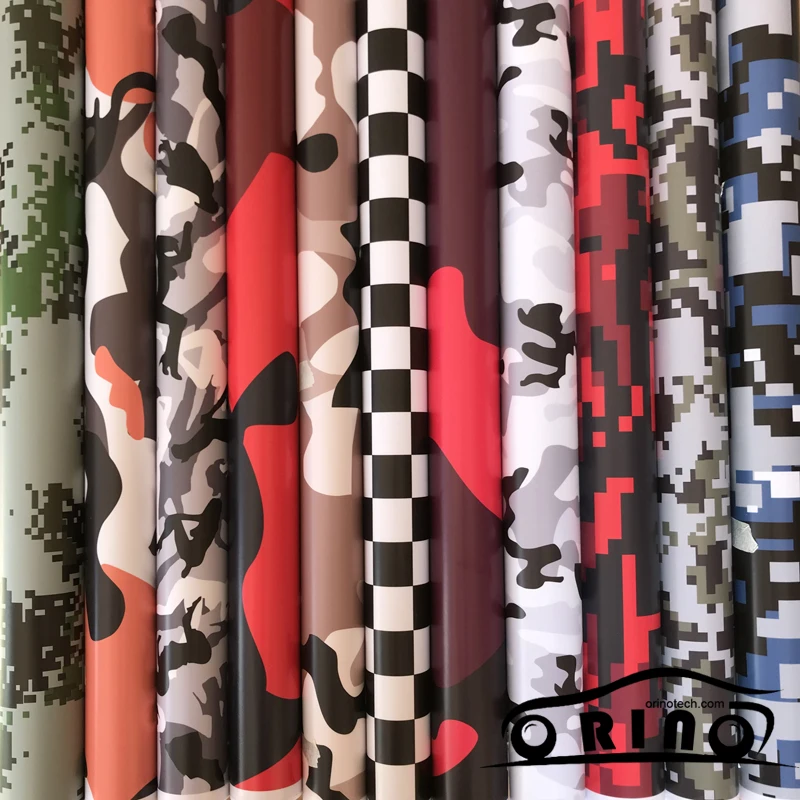 ORINO Premium Camo Vinyl Car Wrap Black White Blue Red Green Camouflage Film Sticker For Car Scooter Motorcycle Decoration
ORINO Premium Camo Vinyl Car Wrap Black White Blue Red Green Camouflage Film Sticker For Car Scooter Motorcycle Decoration