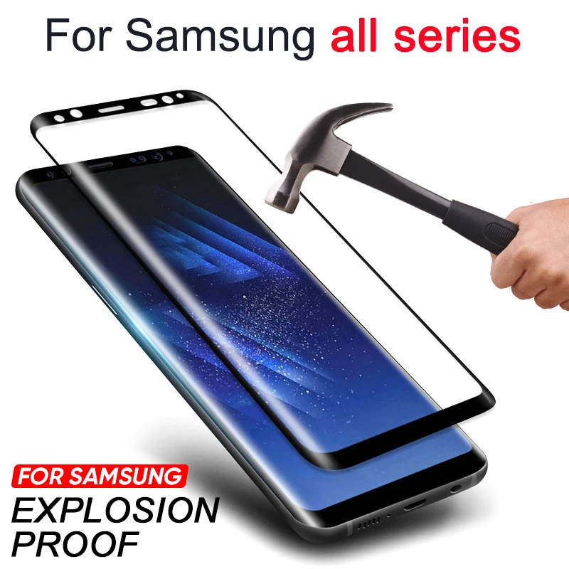 Закаленное стекло для Samsung Galaxy Note 9 8 S9 S8 Plus S7 S6 Edge защита экрана не 8s 9s 7s 7 защитное