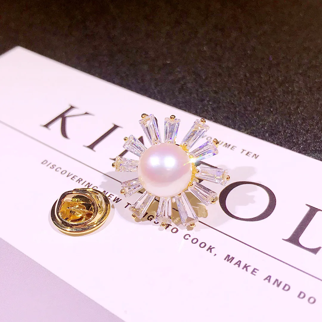 Flower Design Pearl Collar Pin Accessory Women DIY Pearl Breastpin Components 6Pcs/Lot
Flower Design Pearl Collar Pin Accessory Women DIY Pearl Breastpin Components 6Pcs/Lot