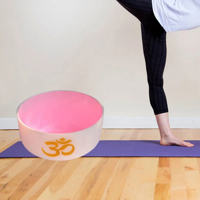 HF 9 inches or 10 inches Frosted Crystal Singing Bowl With OM Symbol CDEFGAB
HF 9 inches or 10 inches Frosted Crystal Singing Bowl With OM Symbol CDEFGAB