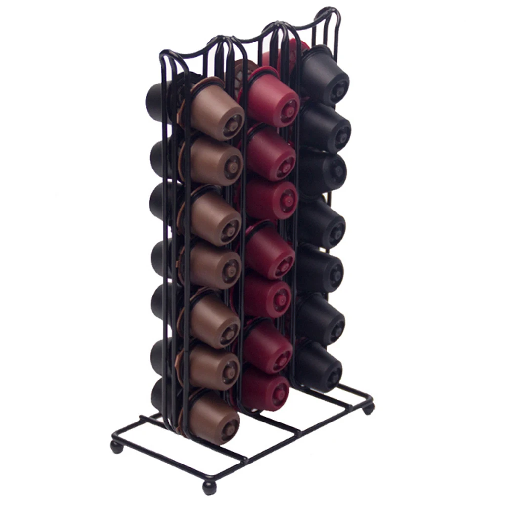 Nespresso Coffee Capsules Pod Holder Kitchen Storage Rack Dispenser Organizer in Home Office Supplies Nespresso Coffee Capsules Pod Holder Kitchen Storage Rack Dispenser Organizer in Home Office Supplies