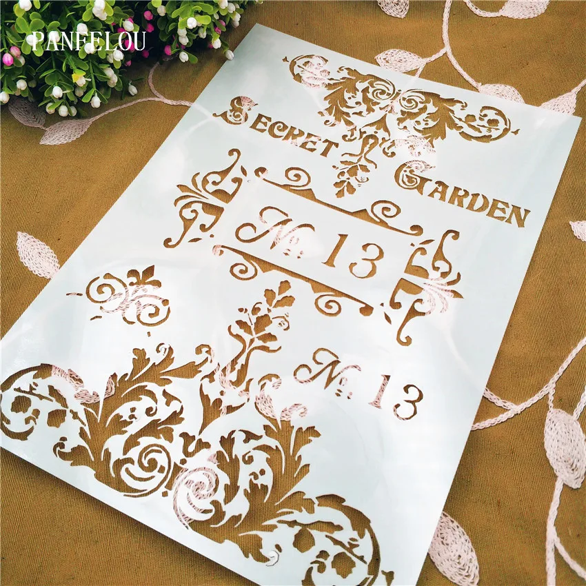 Digital 13 scrapbook stencils spray plastic mold shield DIY cake hollow Embellishment printing lace ruler valentine
Digital 13 scrapbook stencils spray plastic mold shield DIY cake hollow Embellishment printing lace ruler valentine