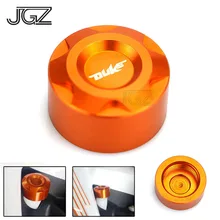 Laranja Motocicleta CNC Alumínio Tubulação de Água Cap Capa para KTM Duke 125 200 390 2013 2014 2015 2016 2017 2018 acessórios modificados(China)