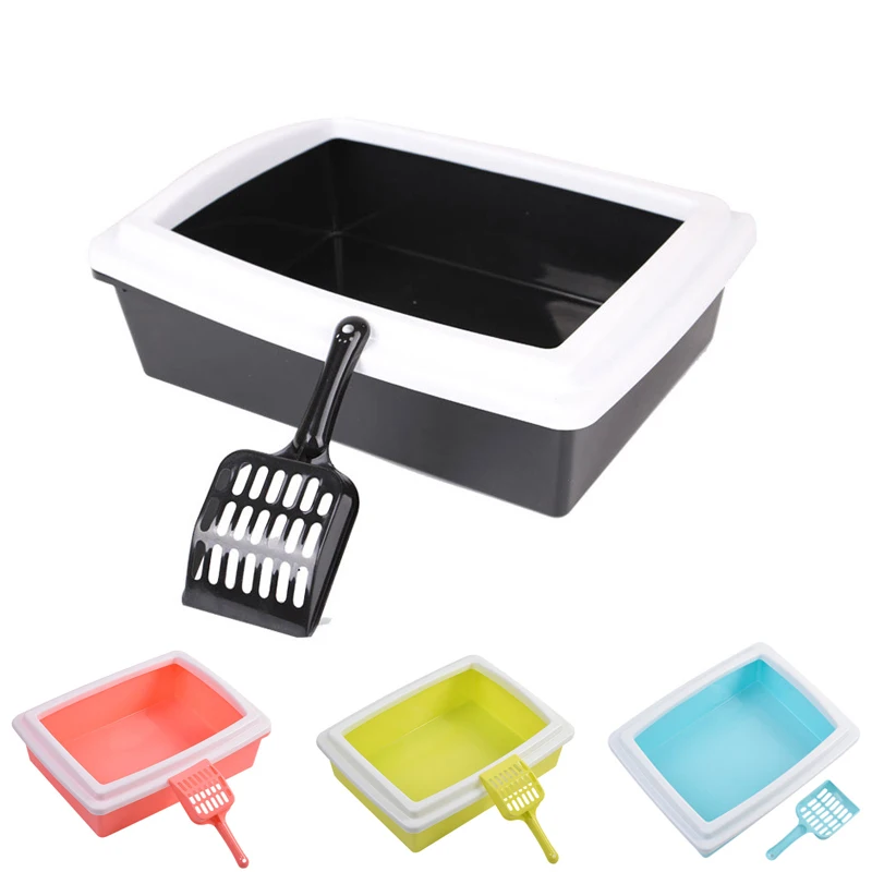 Cat Bedpans Semi Closed Anti-splash Cat Toilet Cat Litter Box Plastic Bedpan Case Pet Supplies Easy To Use
Cat Bedpans Semi Closed Anti-splash Cat Toilet Cat Litter Box Plastic Bedpan Case Pet Supplies Easy To Use