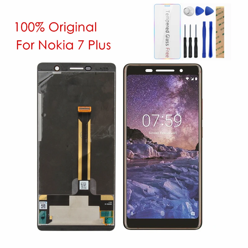 100% Original For Nokia 7 Plus LCD Display 10 Touch Panel Screen For Nokia 7 Plus LCD Digitizer Replacement Spare Repair Parts
100% Original For Nokia 7 Plus LCD Display 10 Touch Panel Screen For Nokia 7 Plus LCD Digitizer Replacement Spare Repair Parts