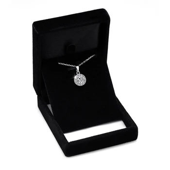 IJS00145 925 Sterling Silver Crystal Pendant Necklace Heart Round Cubic Zirconia Jewelry (16+2 Inch Chain)
IJS00145 925 Sterling Silver Crystal Pendant Necklace Heart Round Cubic Zirconia Jewelry (16+2 Inch Chain)