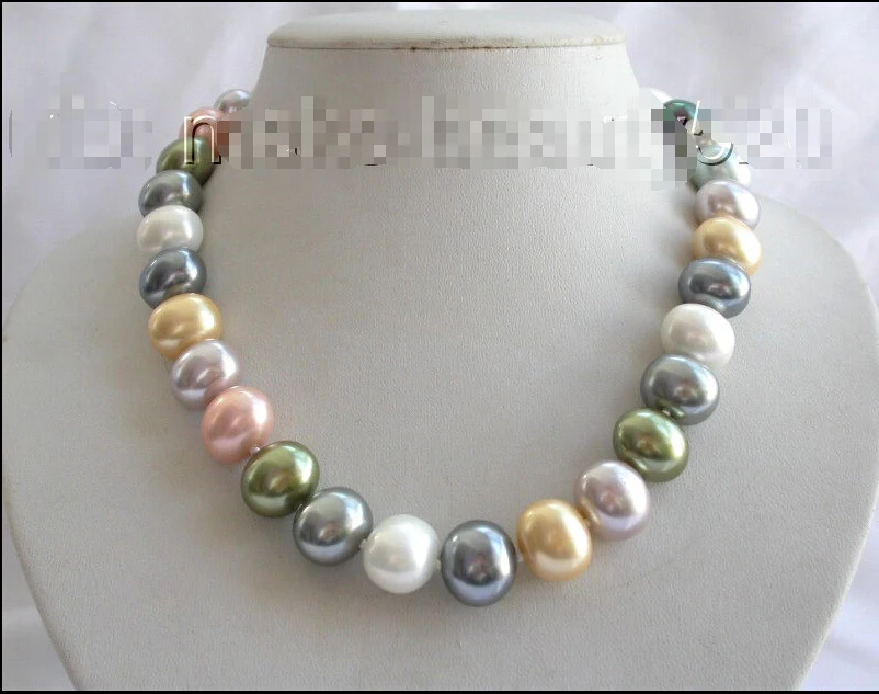 FREE SHIPPING>>>@@ > stunning big 15mm baroque multicolor south sea shell pearl necklace s692^^^@^Noble style Natural Fine jewe
FREE SHIPPING>>>@@ > stunning big 15mm baroque multicolor south sea shell pearl necklace s692^^^@^Noble style Natural Fine jewe