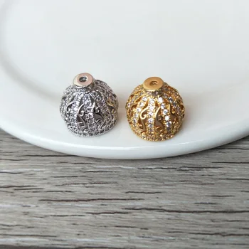 10 Pcs CZ zircon crystal Micro pave Connector imperial crown Beads for DIY Making Bracelet necklace Jewelry Finding BD160
10 Pcs CZ zircon crystal Micro pave Connector imperial crown Beads for DIY Making Bracelet necklace Jewelry Finding BD160
