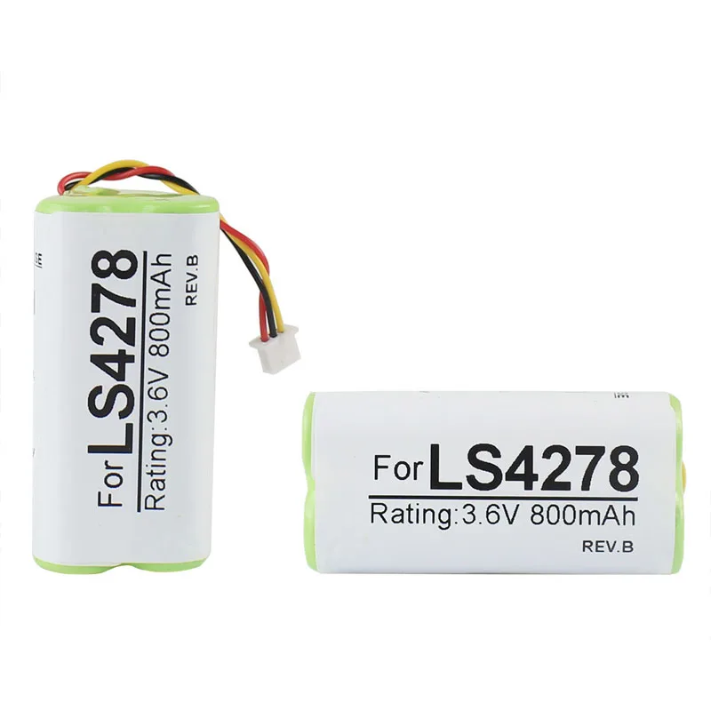 Ni-MH Battery for Zebra Symbol Motorola LS4278 DS4278 DS6878 Scanner 3.6V 800mAh 82-67705-01 Replacement Battery
Ni-MH Battery for Zebra Symbol Motorola LS4278 DS4278 DS6878 Scanner 3.6V 800mAh 82-67705-01 Replacement Battery
