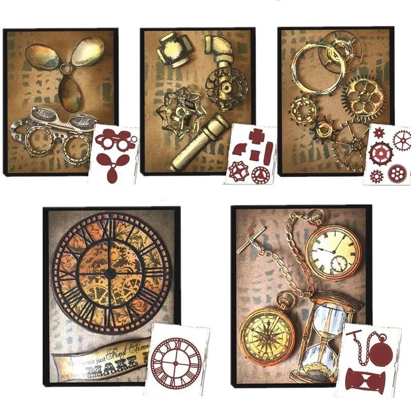 Retro Pipeline Valve Switch Clock Metal Cutting Dies Stencils for DIY Scrapbooking Decorative Crafts Embossing Cards New 2019
Retro Pipeline Valve Switch Clock Metal Cutting Dies Stencils for DIY Scrapbooking Decorative Crafts Embossing Cards New 2019