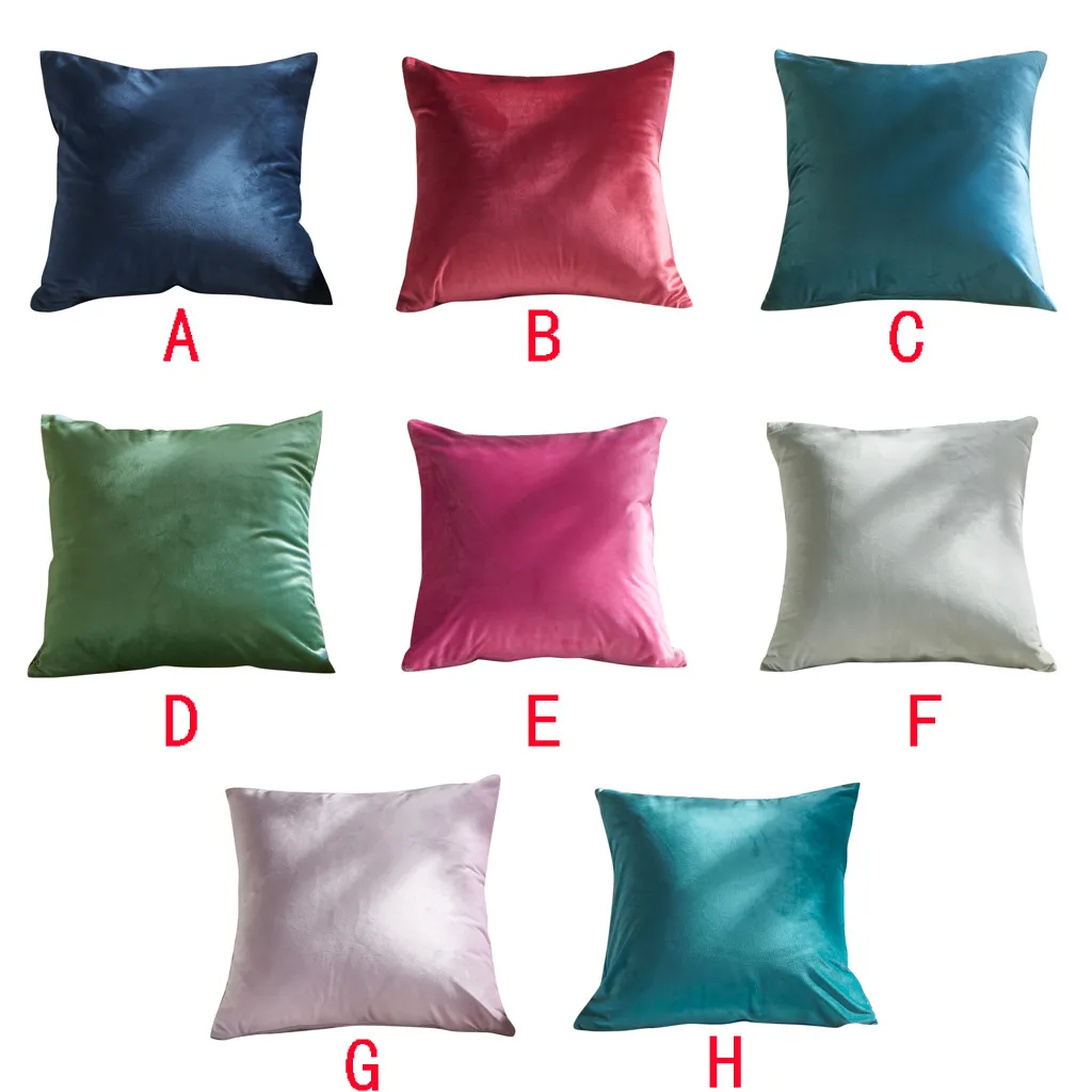 Velvet Pillow Sofa Waist Throw Cushion Cover cojines decorativos para sofa 8 Colors #40
Velvet Pillow Sofa Waist Throw Cushion Cover cojines decorativos para sofa 8 Colors #40