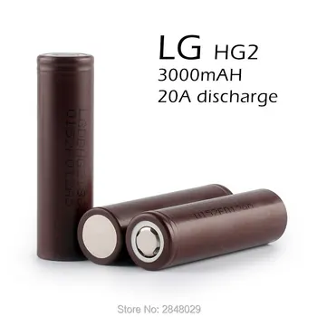 3PCS. New Original forLG 18650HG2 3000 3.6 18650 Lithium Ion Continuous Discharge 20A Continuous Discharge High Capacity Powe
3PCS. New Original forLG 18650HG2 3000 3.6 18650 Lithium Ion Continuous Discharge 20A Continuous Discharge High Capacity Powe