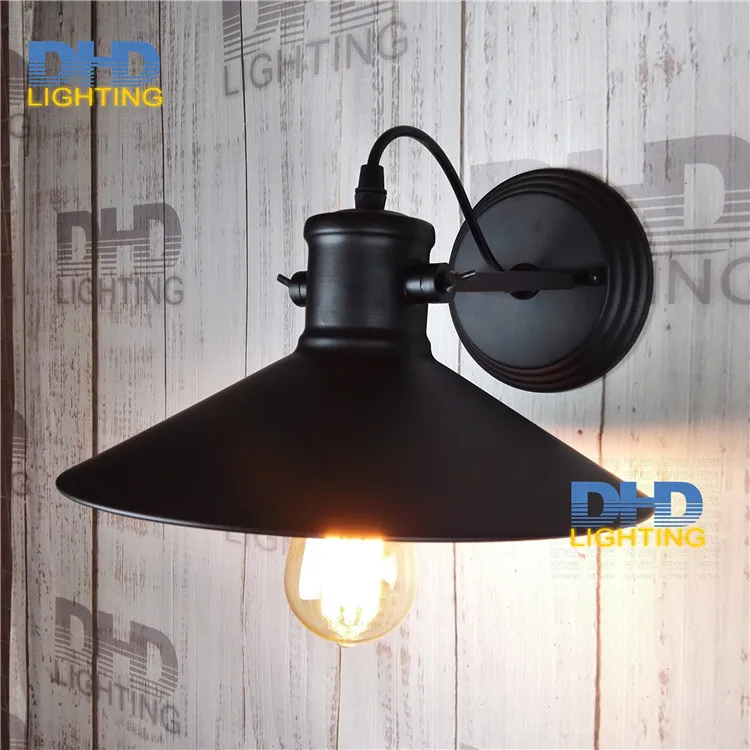 Retro Nordic LOFT Industrial iron shade Wall Lamp Single lamp fixture edison beside lighting Living Room Restaurant Bedroom
Retro Nordic LOFT Industrial iron shade Wall Lamp Single lamp fixture edison beside lighting Living Room Restaurant Bedroom