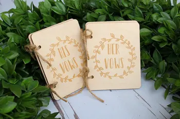 custom engraved Wedding His Her Rustic Wood Vow Book Set His and Her Vows Notebook Set Bridal Shower Gift
custom engraved Wedding His Her Rustic Wood Vow Book Set His and Her Vows Notebook Set Bridal Shower Gift