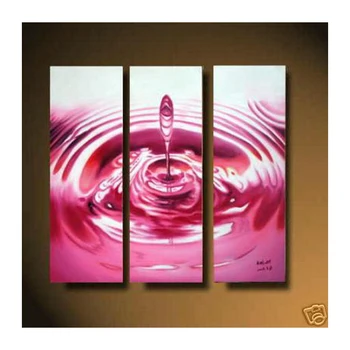 100% Hand Painted Drop water modern Oil Painting On Canvas wall Art Home Decoration 30*90cm*3P Modular pictures on the hall wall
100% Hand Painted Drop water modern Oil Painting On Canvas wall Art Home Decoration 30*90cm*3P Modular pictures on the hall wall