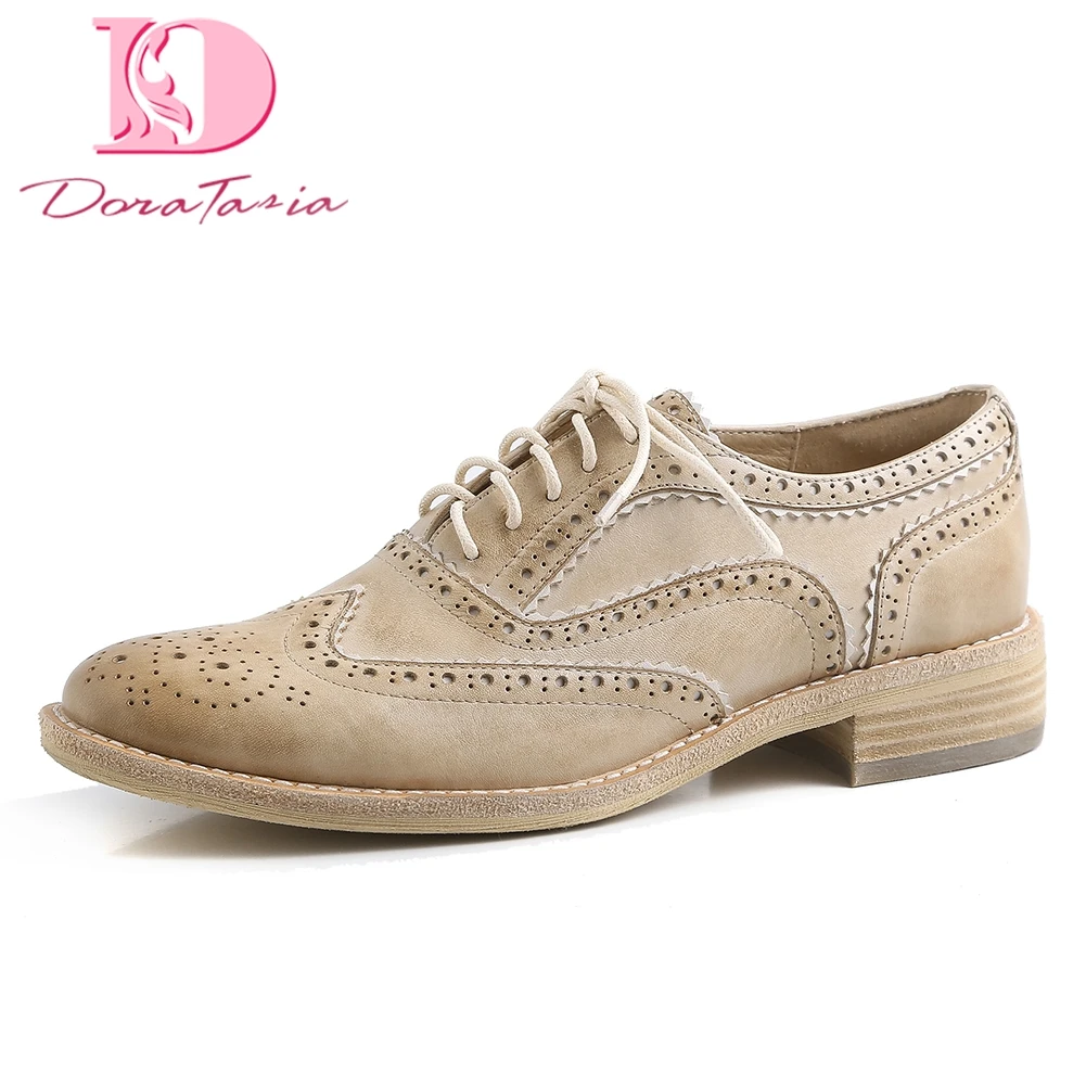 Retro Genuine Cow Leather Shoes Flats Woman 2019 Spring Autumn Vintage British Style Flats Women Shoes Woman
Retro Genuine Cow Leather Shoes Flats Woman 2019 Spring Autumn Vintage British Style Flats Women Shoes Woman