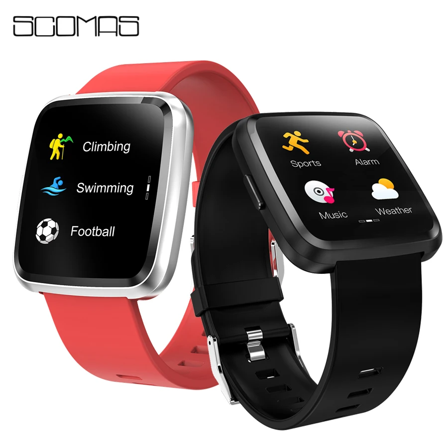 SCOMAS SY7Pro Smart Watch 1.3"Full Touch Screen IP67 Waterproof Heart Rate Blood Pressure Monitor Men Women Smartwatch
SCOMAS SY7Pro Smart Watch 1.3"Full Touch Screen IP67 Waterproof Heart Rate Blood Pressure Monitor Men Women Smartwatch