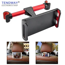 Suporte de carro tablet suporte para ipad 2/3/4 ar pro 7-11 phone suporte de suporte de telefone universal assento traseiro montagem do carro 360 rotação(China)