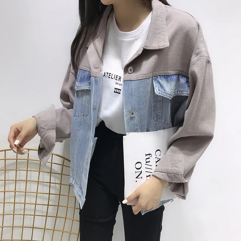 2019 Women Loose Design Jean Jacket Long Sleeved Plus Size Bomber Jacket Coats Ladies Denim Jacket z592
2019 Women Loose Design Jean Jacket Long Sleeved Plus Size Bomber Jacket Coats Ladies Denim Jacket z592
