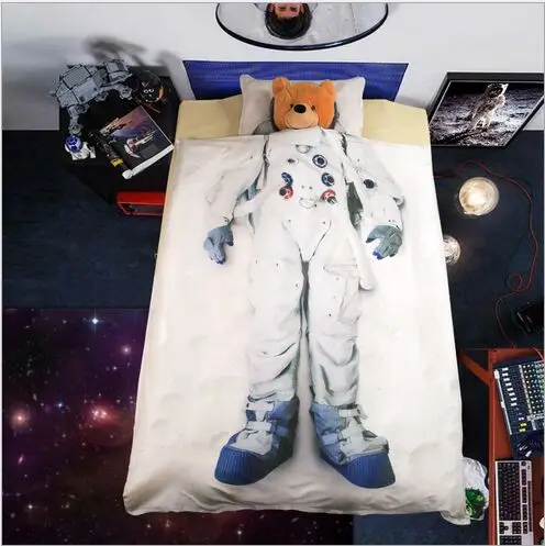 3d cotton children cartoon astronaut princess for single/twin size duvet cover sheet pillowcase 3pcs bedding set free shipping
3d cotton children cartoon astronaut princess for single/twin size duvet cover sheet pillowcase 3pcs bedding set free shipping