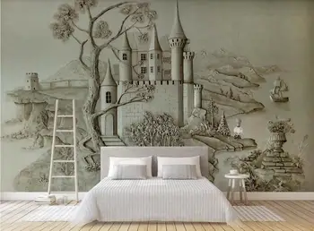 European three-dimensional relief ancient castle TV bedroom living room background wallpaper mural
European three-dimensional relief ancient castle TV bedroom living room background wallpaper mural