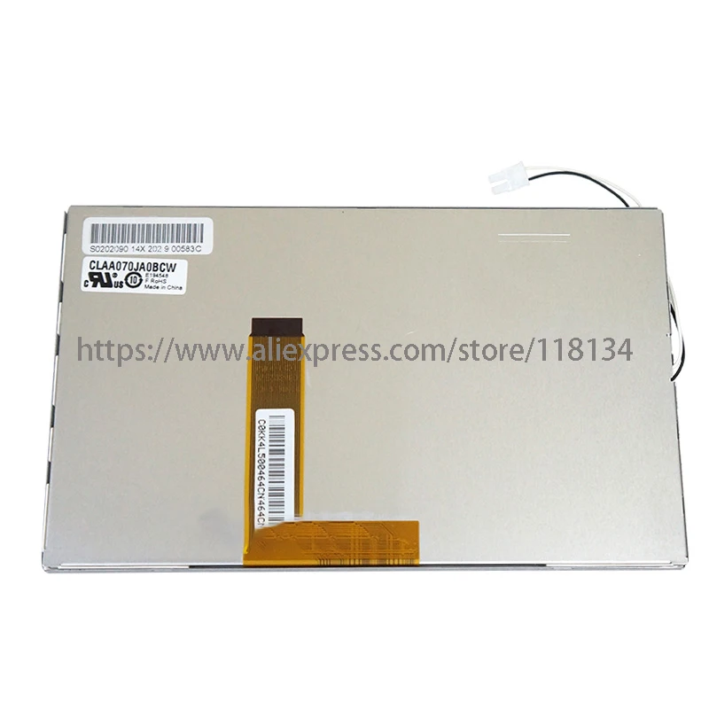 Original 7inch 26pin LCD Screen E203460 CLAA070JA0BCW CLAA070JA08CW 7610007802 for BYD S6 F6 Car Navigation GPS System
Original 7inch 26pin LCD Screen E203460 CLAA070JA0BCW CLAA070JA08CW 7610007802 for BYD S6 F6 Car Navigation GPS System