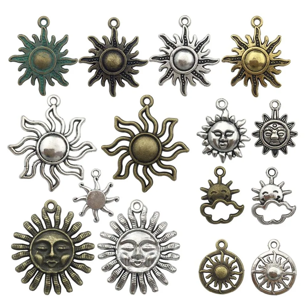 Hot Sale Zinc Alloy About 45 Pcs Women Vintage High quality Sun Shape Charm Pendant Fitting For Craft Making M06
Hot Sale Zinc Alloy About 45 Pcs Women Vintage High quality Sun Shape Charm Pendant Fitting For Craft Making M06