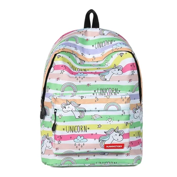 Cartoon Rainbow Unicorn Printed Backpack For Teenager Girls Children School Bags Women Kawaii Unicorn Bag Mochila Feminina
Cartoon Rainbow Unicorn Printed Backpack For Teenager Girls Children School Bags Women Kawaii Unicorn Bag Mochila Feminina