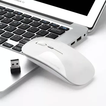 New Rechargeable Wireless Mouse 1600DPI Silent Optical 2.4G Built-in Lithium Battery Mice for PC Laptop DOM668
New Rechargeable Wireless Mouse 1600DPI Silent Optical 2.4G Built-in Lithium Battery Mice for PC Laptop DOM668