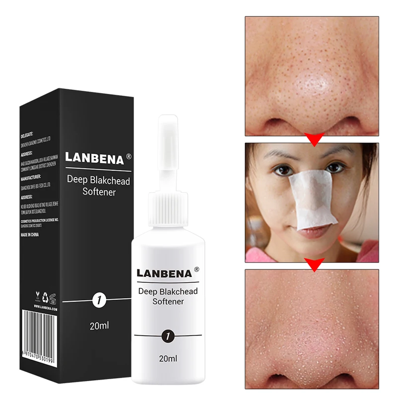 LANBENA Deep BlackHead Softener T-zone Care Cleansing Blackhead Liquid Acne Shrink Pores Softening & Quick Remover Face Beauty
LANBENA Deep BlackHead Softener T-zone Care Cleansing Blackhead Liquid Acne Shrink Pores Softening & Quick Remover Face Beauty