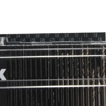 HSS Micro Twist Drill Power Tool Set Process Model Repair Parts 0.3 Mm-1.6 Mm High Speed Mini Steel 20 Pieces / Set
HSS Micro Twist Drill Power Tool Set Process Model Repair Parts 0.3 Mm-1.6 Mm High Speed Mini Steel 20 Pieces / Set