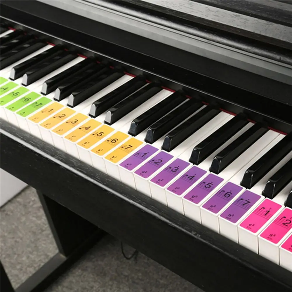 4PCS 88 Keys Piano Keyboard Sound Name Stickers Piano Keyboard 61Keys Electronic Keyboard 88Keys Stickers Music Decal Label Note
4PCS 88 Keys Piano Keyboard Sound Name Stickers Piano Keyboard 61Keys Electronic Keyboard 88Keys Stickers Music Decal Label Note