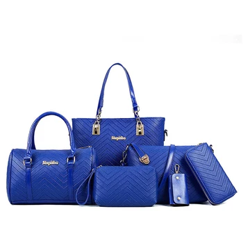 Women Handbag Fashion Simple Single Shoulder Bag Ladies Hand Bag 6 Pcs/set Mother Composite Packpage Women's Shoulder Bags
Women Handbag Fashion Simple Single Shoulder Bag Ladies Hand Bag 6 Pcs/set Mother Composite Packpage Women's Shoulder Bags