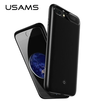 For iPhone 6 6S 7 8 Plus Power Bank Case USAMS Battery Charger Case External Pack Backup Portable charger case 3000/4200mah 
For iPhone 6 6S 7 8 Plus Power Bank Case USAMS Battery Charger Case External Pack Backup Portable charger case 3000/4200mah