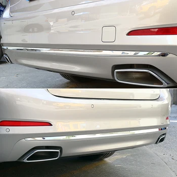 1PCS Stainless Steel Rear Bumper Mouldings Not Bend For BMW 5 Series G30 2017-2018 
1PCS Stainless Steel Rear Bumper Mouldings Not Bend For BMW 5 Series G30 2017-2018