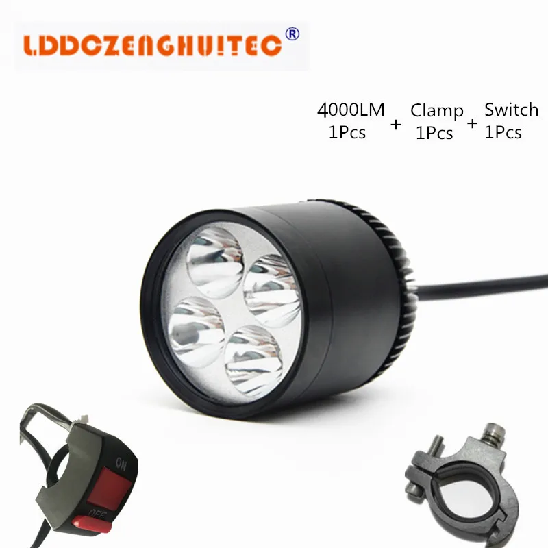 LDDCZENGHUITEC 40W 4000LM заводская цена 40w мотоциклетная светодиодная фара для двигателя
