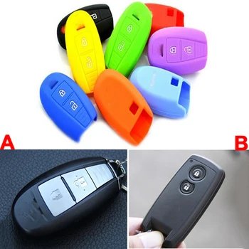 Keyless Entry Remote Key Cover Fob Skin Case Protector Car Key Cover with Key Ring for Suzuki Swift Alto SX4 Grand Vitara Splash
Keyless Entry Remote Key Cover Fob Skin Case Protector Car Key Cover with Key Ring for Suzuki Swift Alto SX4 Grand Vitara Splash