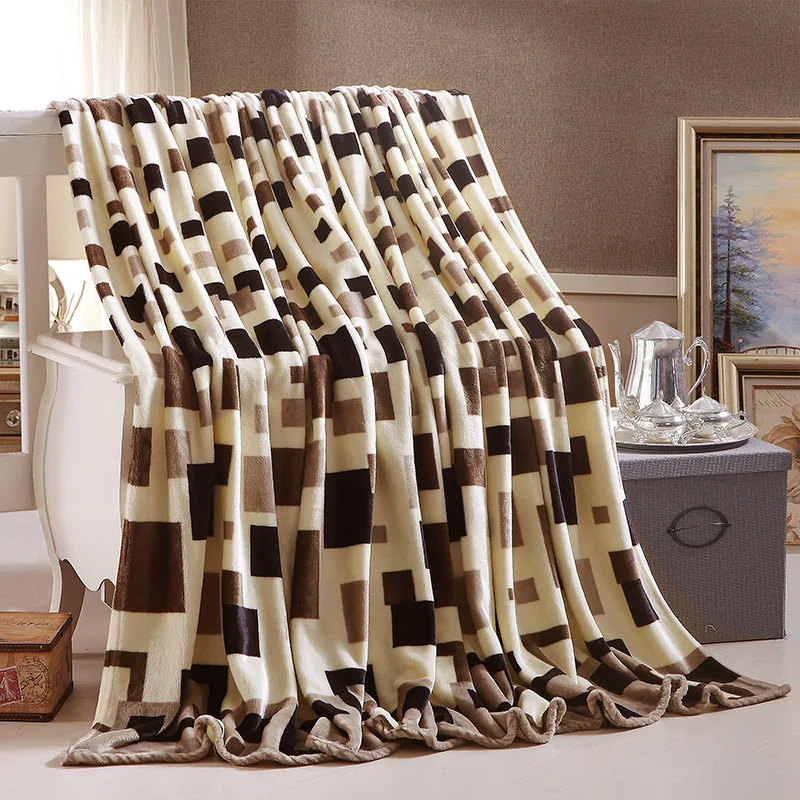 Star Plaid Printing Modern Soft Brown/Grey/Blue Solid Color Flannel Blanket Home/Bed/sofa 120x200/150x200/200x230cm
Star Plaid Printing Modern Soft Brown/Grey/Blue Solid Color Flannel Blanket Home/Bed/sofa 120x200/150x200/200x230cm