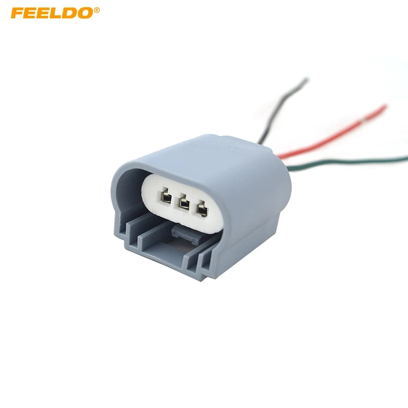 FEELDO 1Pc H13 Headlight Extension Socket Connector Plug CERAMIC HITEMP car light source car styling
FEELDO 1Pc H13 Headlight Extension Socket Connector Plug CERAMIC HITEMP car light source car styling