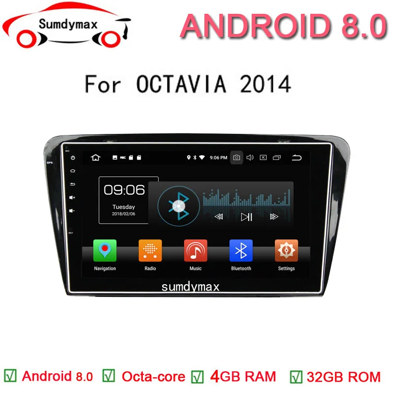 4G+64G Octa Core Android 8.0 car audio FOR SKODA Octavia A5 2014-2016 car dvd player head device car multimedia car stereo
4G+64G Octa Core Android 8.0 car audio FOR SKODA Octavia A5 2014-2016 car dvd player head device car multimedia car stereo
