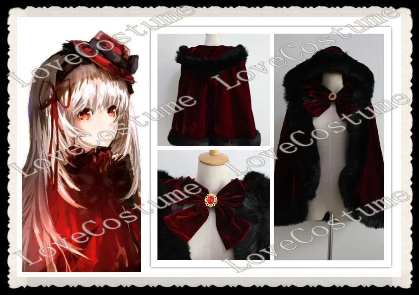 K Project Анна Кушина плащ косплей костюм|cosplay costume women|cosplay mellocosplay wig |